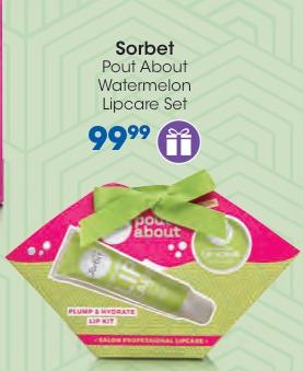 Sorbet Pout About Watermelon Lipcare Set