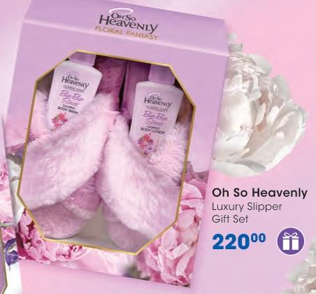 Oh So Heavenly Luxury Slipper Gift Set