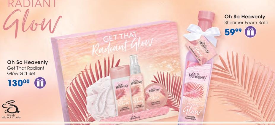 Oh So Heavenly Get That Radiant Glow Gift Set