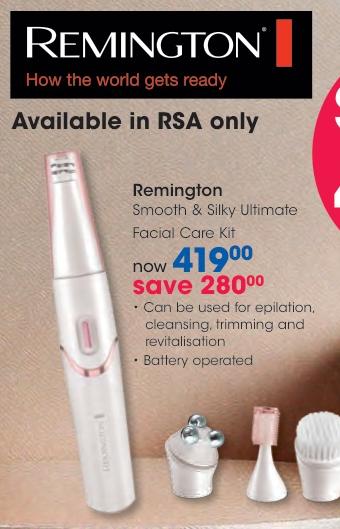 Remington Smooth & Silky Ultimate Facial Care Kit