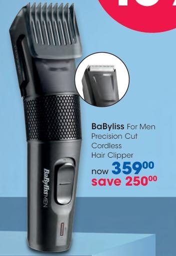 BaByliss For Men Precision Cut Cordless Hair Clipper