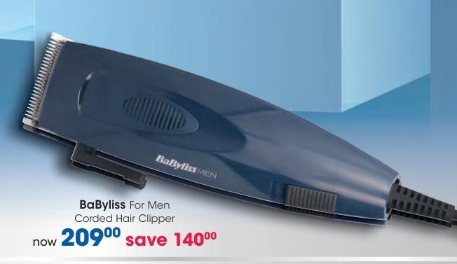 BaByliss For Men Corded Hair Clipper