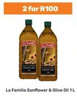 La Familia Sunflower & Olive Oil 1L 