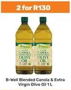 B Well Blended Canola & Extra Virgin olive oil 1L