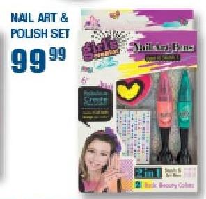 Nail Art & Polish Set