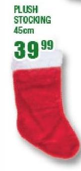 PLUSH STOCKING 45cm