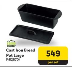 Cast Iron Bread Pot Large