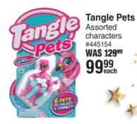 Tangle Pets Assorted characters