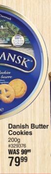 Danish Butter Cookies 200g