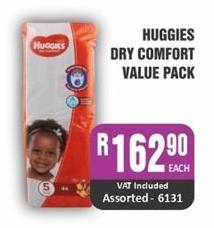 Huggies Dry Comfort Value Pack