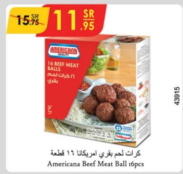 Americana Beef Meat Ball 16pcs