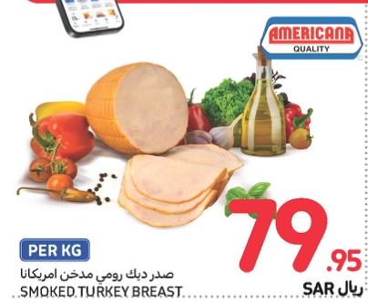 Americana SMOKED TURKEY BREAST PER KG