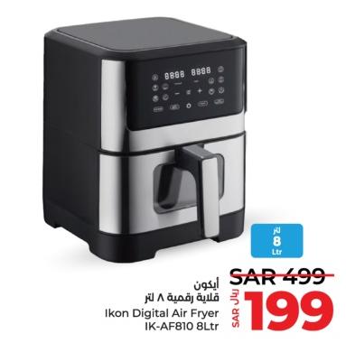 Ikon Digital Air Fryer IK-AF810 8Ltr