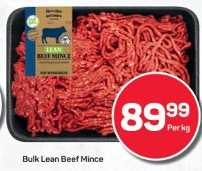 Pnp Bulk Lean Beef Mince 1kg