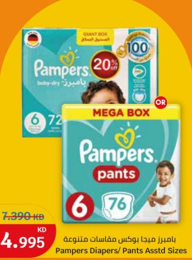 Pampers Diapers/ Pants Asstd Sizes