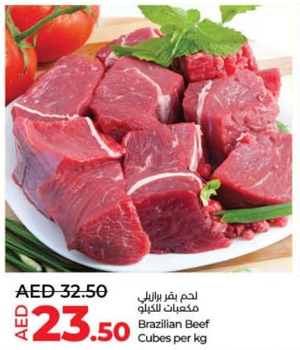 Brazilian Beef Cubes per kg