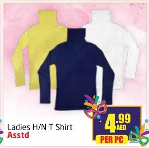 Ladies H/N T Shirt