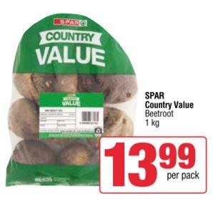 SPAR Country Value Beetroot 1kg