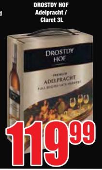 DROSTDY HOF Adelpracht / Claret 3L