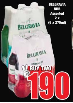 BELGRAVIA NRB Assorted 2 x (6 x 275ml)