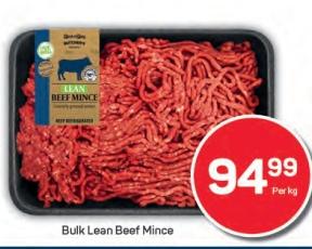 Pnp Bulk Lean Beef Mince 1kg