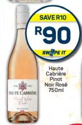 Haute Cabrière Pinot Noir Rosé 750ml