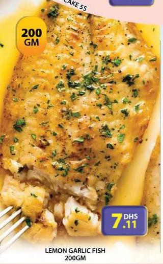 LEMON GARLIC FISH 200GM