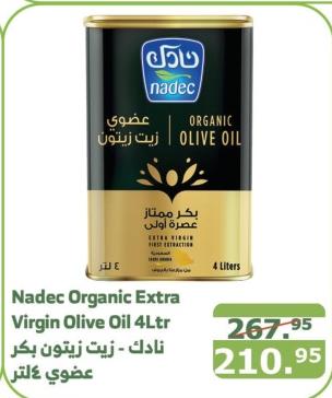 Nadec Organic Extra Virgin Olive Oil 4Ltr