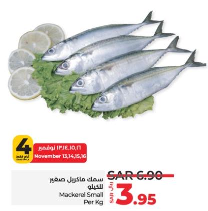 Mackerel Small Per Kg