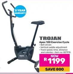 Trojan Apex 120 Exercise Cycle