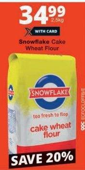 Snowflake Cake Wheat Flour 2.5kg