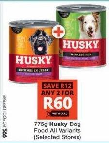 Husky Dog Food All Variants 775 g