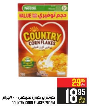 COUNTRY CORN FLAKES 700GM