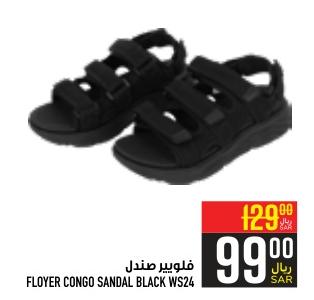 FLOYER CONGO SANDAL BLACK WS24