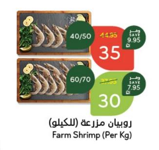 Farm Shrimp (40/50) Per Kg