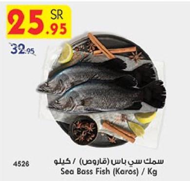 Sea Bass Fish (Karos) / Kg