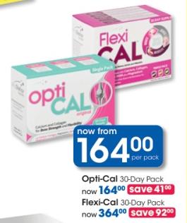 Opti-Cal 30 Day Pack 