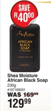 Shea Moisture African Black Soap 230g