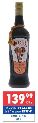 Amarula Cream 750 ml 