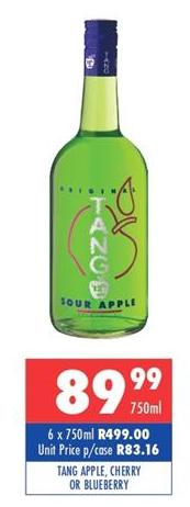 Tang Sour Apple 6x750ml 