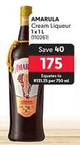 AMARULA Cream Liqueur 1 x 1L