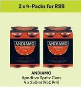 ANDIAMO Aperitivo Spritz Cans 2x4-Packs