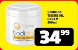 BODIDOC TISSUE OIL CREAM  500ml