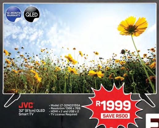 JVC 32" (81cm) QLED Smart TV,