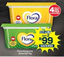 Flora Margarine Assorted 1kg