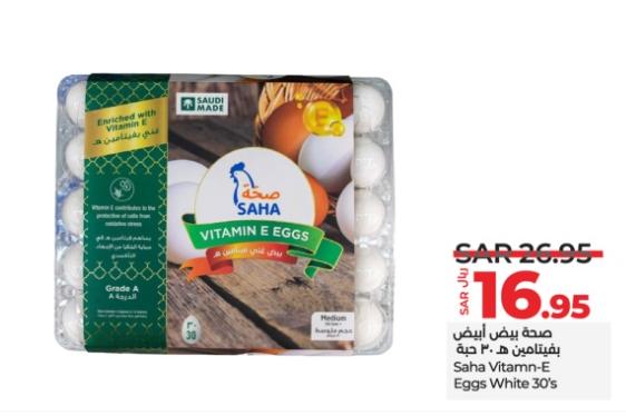 Saha Vitamin-E Eggs White 30's