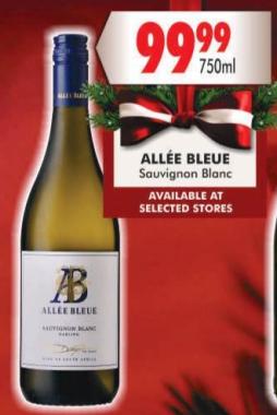 ALLEE BLEUE Sauvignon Blanc 750ml