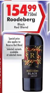 Roodeberg Black Red Blend 750ml