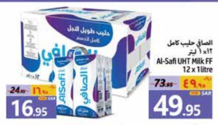 Al-Safi UHT Milk FF 12 x 1 litre 