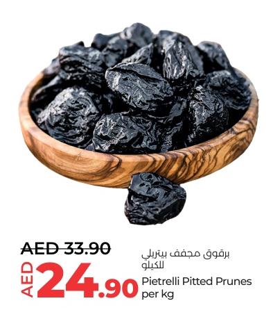 Pietrelli Pitted Prunes per kg